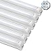 Produktbild [6er Pack zum Sparpreis] OUBO LED Leuchtstoffröhre komplett 90CM LED Tube T8 Röhre Leuchtstofflampe mit Fassung, 14 Watt, 1100 Lumen, Warmweiß 3000K