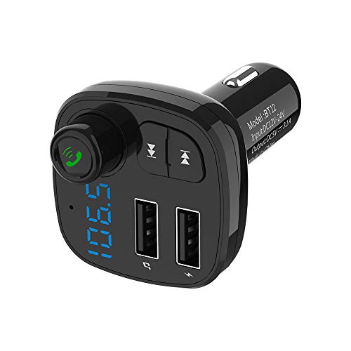 Preisvergleich Produktbild YusellYu_Mädchen Strampler Jumpsuit Yusell Drahtloser Auto FM Übermittler-drahtloser Radio-Adapter USB-Aufladeeinheit MP3-Player