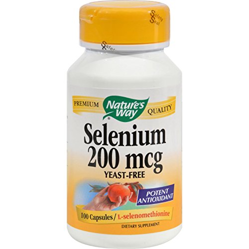 Selenium, 200 mcg, 100 Capsules - Nature's Way