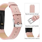 xue binghualoll Armbanduhren aus Leder für Armbanduhren für Fitbit Inspire/Inspire HR