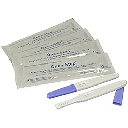 One Step® 5 x Tests précoces de grossesse en bâtonnet - 10 mIU/mL