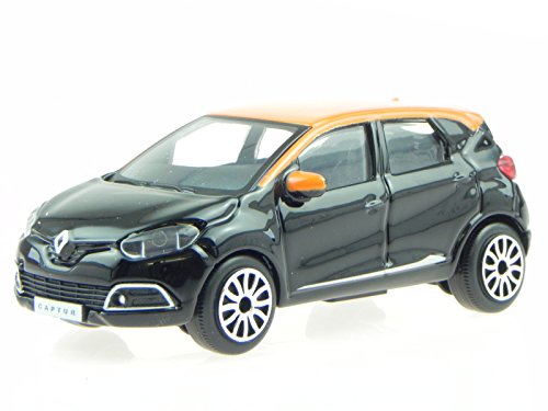 Preisvergleich Produktbild Renault Captur schwarz Dach orange Modellauto 30316 Bburago 1:43