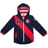 Manchester United FC Official Football Gift Baby Boys Hooded Jacket
