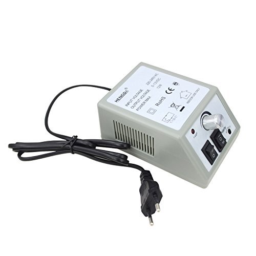 Hengda® 10W Nagelstudio Nagelfräser 14000 U/min Stufenlose Regulierung Set Fräser Maniküre 230v Pediküre Elektrische Nageldesign - 2