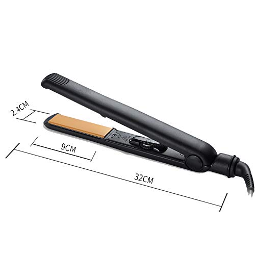 Portable Tourmaline Ceramic Hair Straighteners Instant Heat Up Dual Voltage Professional Styler for Home Travel 15 Heat Setting