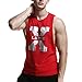 Produktbild Shangqi Fitness Tank Herren Funktionelle Sport Bekleidung Geeignet Für Workout Training Tank Top Herren Kompressions Shirt kurzärmlig Funktionsshirt mit Netzstoffeinsätzen Sportshirt mit ultraengem