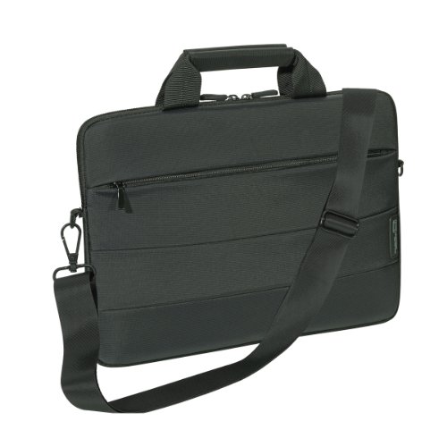 PEDEA Ultrabook / Notebook Tasche schwarz für 13,3 Zoll (33,8cm) mit Zubehörfach - 3
