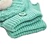 Moolecole Cute Winter Gloves Baby Boys Girls Gloves Toddler Children Kids Gloves Knitted Mitten Magic Gloves Chick Dark Blue
