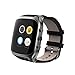 Produktbild Smart Watch Bluetooth 4.0 Fitness Tracker / Touchscreen / Freisprechen Call / Kamera / Anti-verloren / Anruf Erinnerung / Mit SIM-Karte Slot Android und IPhone iOS (Silvery, Golden, Schwarz) ( Color : Silvery )