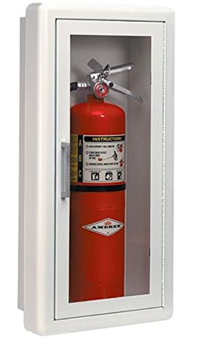 J L Industries 1015F10 Ambassador Full Glass Fully Recessed Flat Trim Cabinet