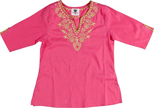 Paradis Blanc Girls Top, Pink, size 5Y