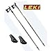 Produktbild LEKI FLASH SHARK Nordic Walking Stöcke Carbon NW Stock black-green 120 cm
