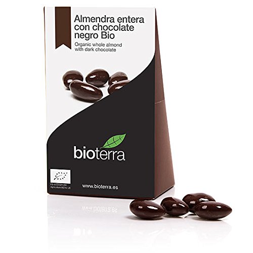 BIOTERRA Almendra ecológica con chocolate negro Bio 100g