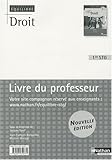 Image de Droit 1re STG : Livre du professeur