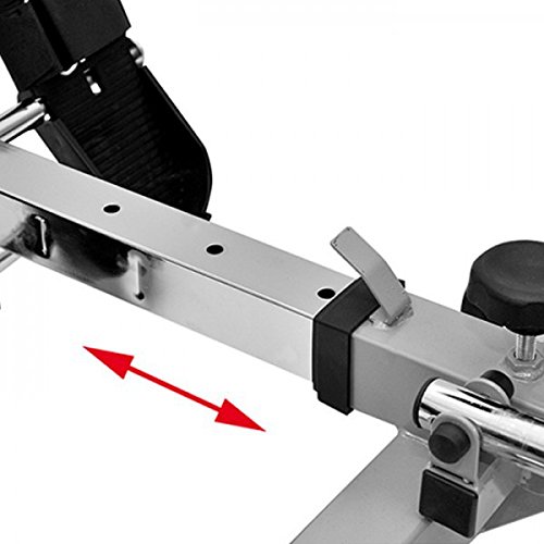 Christopeit Rudergerät Accord, silber/schwarz, 132x159x70 cm - 5