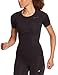 Odlo Damen Unterhemd Shirt kurzarm Evolution Light, Black, M, 181011