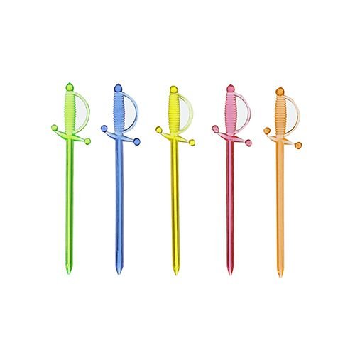 Schwert Picker Deko 7,0 cm Food Bowle Party (500)