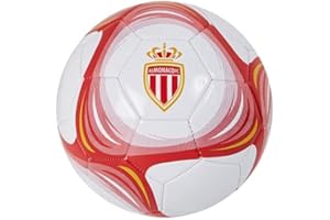 AS MONACO Ballon de Football ASM - Collection Officielle Taille 5 - Supporter - Ligue 1