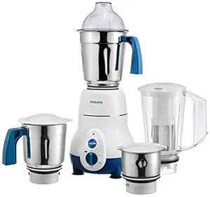 Philips Hl1645 750-watt 3 Jar Vertical Mixer Grinder and Blender Jar with Fruit Filter, Blue