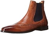  Melvin & Hamilton Herren Alex 9 Chelsea Boots, Braun (Remo Tan/Ela.Navy/Hrs), 43 EU