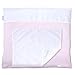 Produktbild Nordic Coast Premium Wickelunterlage, 80 x 70 cm, rosa / weiße Streifen