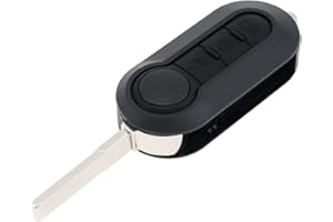 Boîtier pliable de rechange pour clé de voiture Fiat 500 Doblo Ducato Panda Punto Peugeot 3 boutons