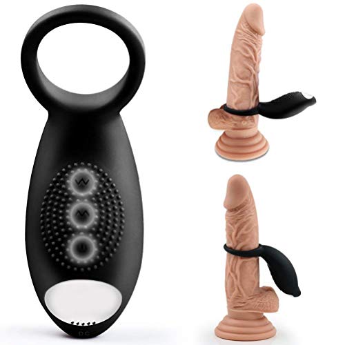 Preisvergleich Produktbild Penisring Kräftiger Vibrierender Penisring Männliche Verzauberung Vibes Vibrator Penisringe Klitorisklitoris Sex Toys Vibratoren Vibes Stimulator für männliches Sexspielzeug für männliche Paare