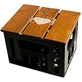 Geschenkidee Bierkastensitz Sitzauflage Hocker mit Motiv DIAMOND