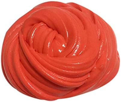 Sludge Toy, Magiyard Simulation of mud Stress Relief Kids Toy Fluffy Floam Slime Scented No Borax (A, Red)