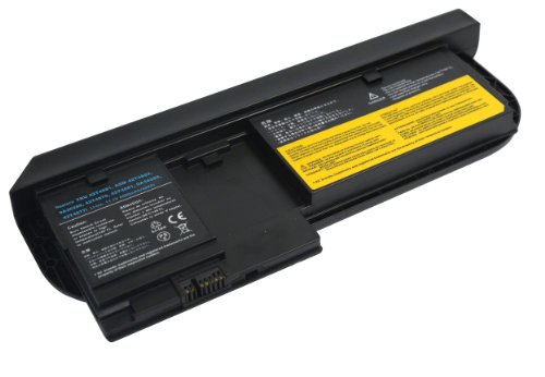 4400mAh 11,10V Li-Ion Ersatz Akku für Lenovo ThinkPad X220 Tablet, ThinkPad X220i Tablet, ThinkPad X220t, passt mit part. No. 0A36285, 0A36286, 42T4877l, 42T4879, 42T4881, ASM 42T4882, FRU 42T4881