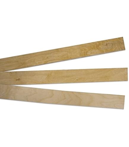 Reti D'Amora Kit 3 DOGHE Letto Larghezza Standard 5,2cm Lunghezza da 59 A 89 cm SPESSORE 8 mm (59 X 5.2 cm