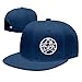 Produktbild Gameser Necronomicon Logo Casquette de baseball en plein air randonnée Chapeau Plat Snapback, Homme, bleu marine