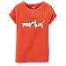 Carters Baby Girls Short Sleeve Smooching Dogs Tee (5T) RS.3319.00