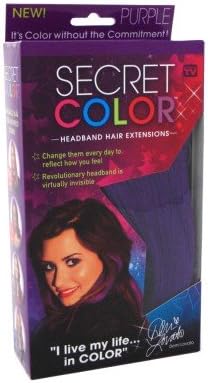 Secret Color Headband Hair Extensions Purple