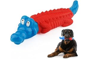 PETIZER Jouet à mâcher pour Chien, Jouet pour Chien agressif, Jouet à mâcher pour Chien agressif, Jouet de Nettoyage des Dents, en Nylon et Caoutchouc pour Races Moyennes et Grandes