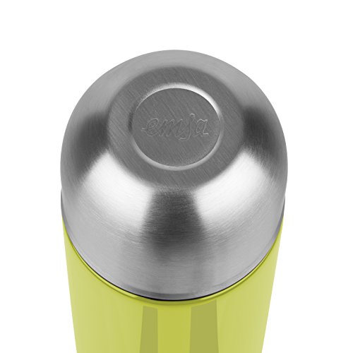 Emsa 515208 Isolierflasche, Mobil genießen, 700 ml, Safe Loc Verschluss, Limone, Senator - 3
