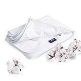 [100% Qualität Garantie]: Ihre Zufriedenheit ist nach wie vor unseres Ziel. Wir kümmern uns um alle qualitätsbezogenen Fragen mit einer ERSETZUNG ODER VOLLSTÄNDIGE ERSTATTUNG; Unsere Matratzenbezüge sind von OEKO-TEX zertifiziert und kommen zu Ihnen mit einer 30-tägige Zufriedenheitsgarantie und einer 10-Jahres-Garantie auf Qualitätsfehler