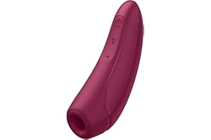 Satisfyer 'Curvy 1 Connect App' Succionador de Clítoris 13,5 cm | Vibrador de onda de presión juguetes sexuales para ella | V