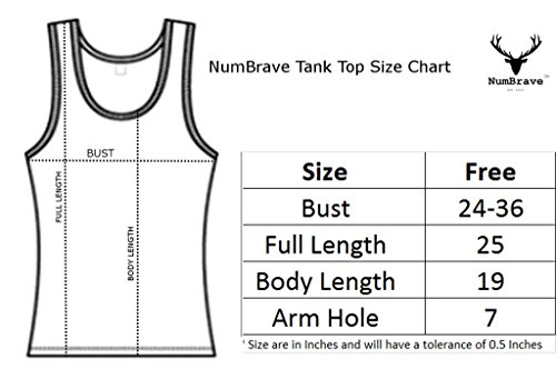 NumBrave Grey & Red & Orange Tank Top for Women (Pack of 3) RS.449 (70.00% Off) - Amazon