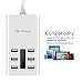 Produktbild USB Hub Ladegerät PowerPort Intelligente 6-Port USB Universal Ladegerät Büro Home USB Adapter charger Ladegerät für iPhone iPad MacBook Tablet Samsung Hua wei Smartphone PowerBank E-Zigarette (2017)