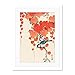 Produktbild Japan Nature Bird Ivy Berry Shoson Ohara Large Art Print Poster Wall Decor 18x24 inch Supplied Ready to Hang with Included Mount Brackets Natur Vogel Große Kunst Wand Deko