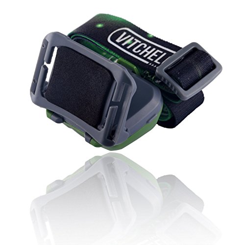 LED Stirnlampe zum Joggen, Camping, Angeln, Lesen – Beste und Hellste Kopflampe, wasserfeste Kopflampe, Lange Batterielaufzeit (Batterien mitinbegriffen), Anpassbarer Lichtkegel, haltbar, leicht, einfach bedienbar - 5