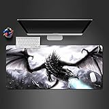 BORRADOS DELICADOS CON PUNTADAS Nuestro mouse pad tiene bordes cosidos duraderos para evitar que se deshilache y se deshaga. También mejora la estética y la vida útil del mousepad.