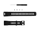 Produktbild Altsommer Multi-Farben für Garmin Vivosmart HR (145mm-210mm) Weiches Silikon Sport Ersatzarmband Uhrenarmband verstellbares Armband Replacement für Damen Herren SchwarzBlauRot (Schwarz)