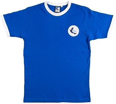 Old School Football Cardiff City 1960s Retro Football T-Shirt, Size- M