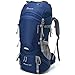 Mountaintop 65+5L Trekkingrucksack für Camping, Wandern, Bergsteigen, Reisen, 75 x 33 x 25 cm