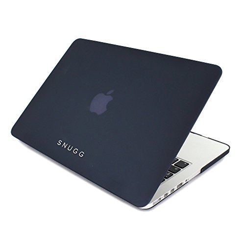 Macbook 13 Hülle, Snugg Apple Macbook 13 Hülle Case Tasche [Deluxe Satin Touch] Ultra Slim – Schwarz - 5