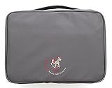 Unisex Viaje Cubo de Embalaje Gran Capacidad Bolsa de Almacenamiento Tela de Oxford Espesado Organizador de Embalaje Accesorio de Viaje - Gris