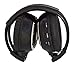 Pair of Two Channel Folding Adjustable Universal Rear Entertainment System Infrared Headphones With 2 Additional 48 3.5mm Auxiliary Cords Wireless IR DVD Player Head Phones for in Car TV Video Audio Listening RS.5712.00