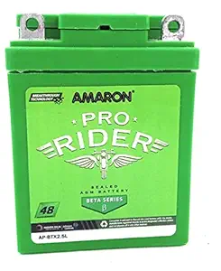 AMARON BTX2.5L 12V 2.5AH BATTERY FOR BIKE AND SCOOTY